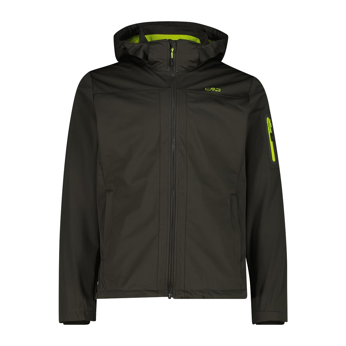 CMP Giacca da uomo in Light Softshell con cappuccio staccabile, 39A5027