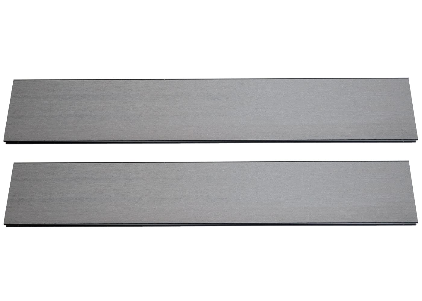 Mendler 7er Set Latten für WPC-Sichtschutz Sarthe - 90cm, grau