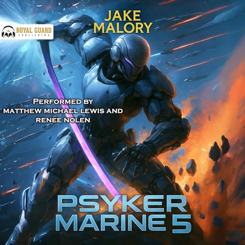 Page de couverture de Psyker Marine 5: A Science Fiction LitRPG