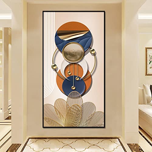 Affiches et Impressions Toile de Géométrie Abstraite Style Chinois - 2