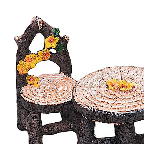 Folpus 8X Fairy Garden Furniture Ornaments Road Sign for Table Lawn AquariumMöbel &, Feste & Besondere Anlässe, Party & Eventdekoration! – Bild 4