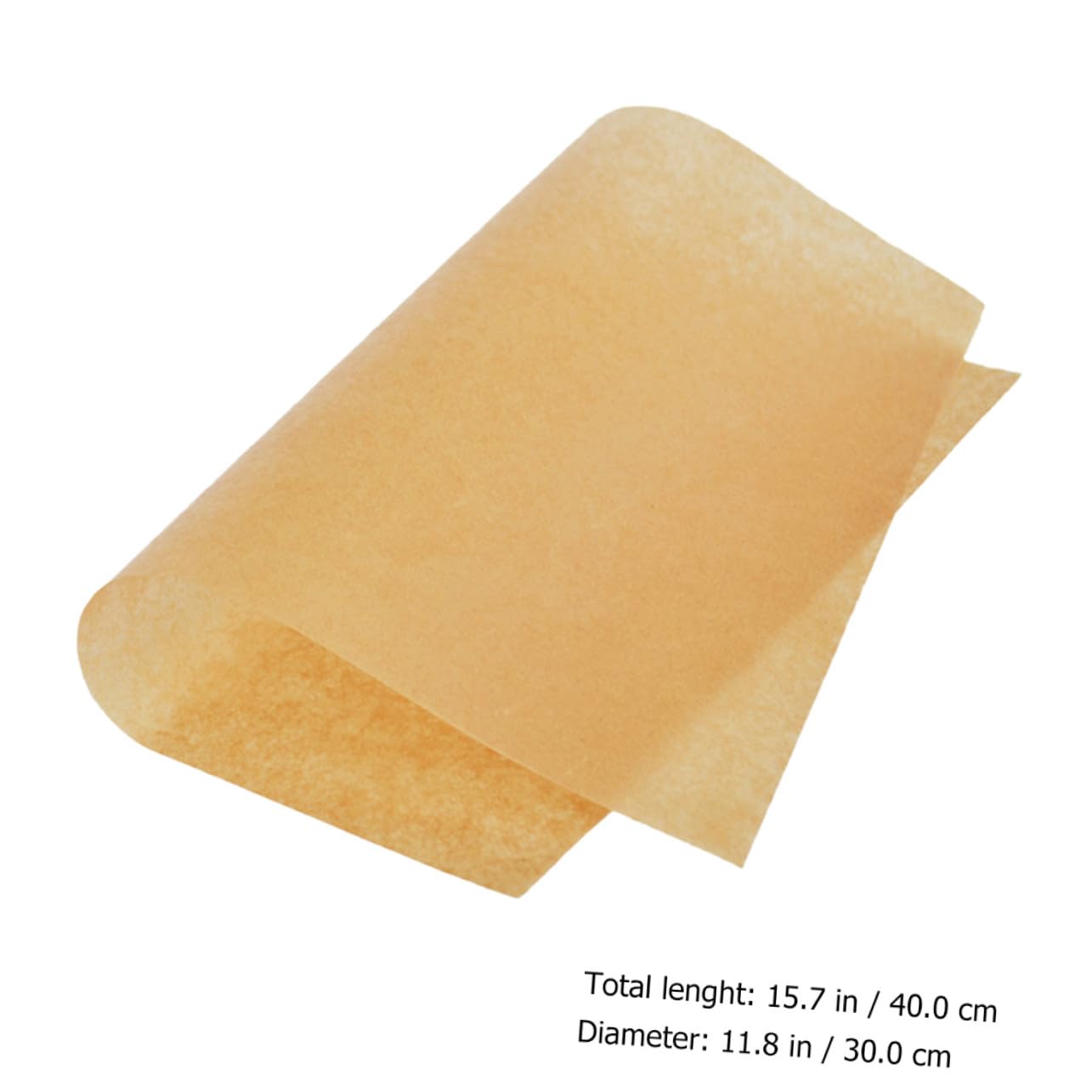 100 pièces Papier Cuisson Kraft Naturel Non Blanchies pour Barbecue Pâtisserie Cuisson Résistante Antidérapante Cuisine Sécurisée