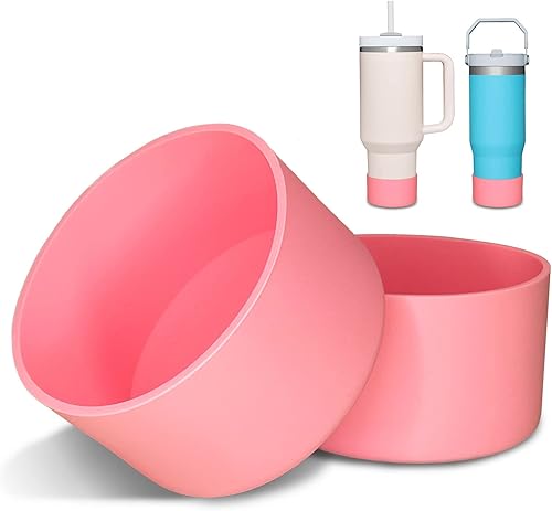 Miniatura 6 de FOREARTH Stanley Boot Stanley Accessories - Vaso de silicona negro para Quencher & IceFlow de 40 onzas, 20 onzas, 30 onzas, funda protectora con