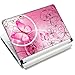 15 15.6 inch Laptop Notebook Vinyl Skin Sticker Protector Cover Art Decal Fits 13" 13.3" 14" 15" 15.4" 15.5" 15.6" 16" HP Dell Lenovo Asus Compaq Asus Acer Computers (Included 2 Wrist Pad) - Pink Flower