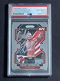 2021 Panini Prizm #121 Colby Covington Signed Card PSA Slabbed UFC - Autographed UFC Cards
