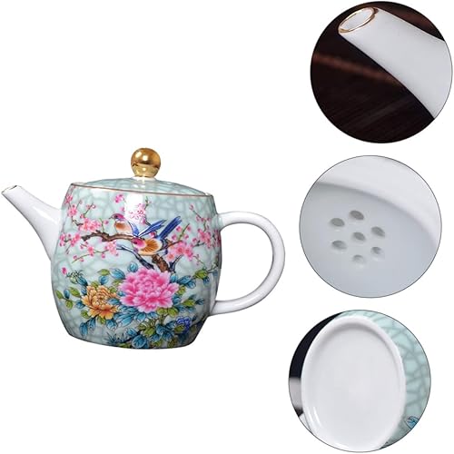 Miniatura 8 de FUNOMOCYA Tetera de cerámica tetera japonesa tetera turca tetera tetera de cerámica tetera de porcelana tetera grande decorativa tetera japonesa