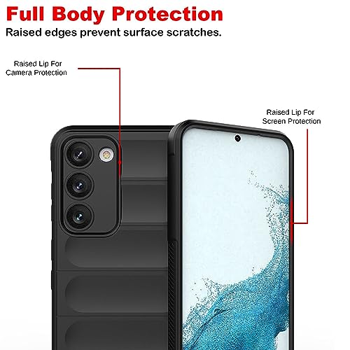 Image of Amazon Brand- Solimo Basic Case for Samsung Galaxy S23 5G (Silicone Black)