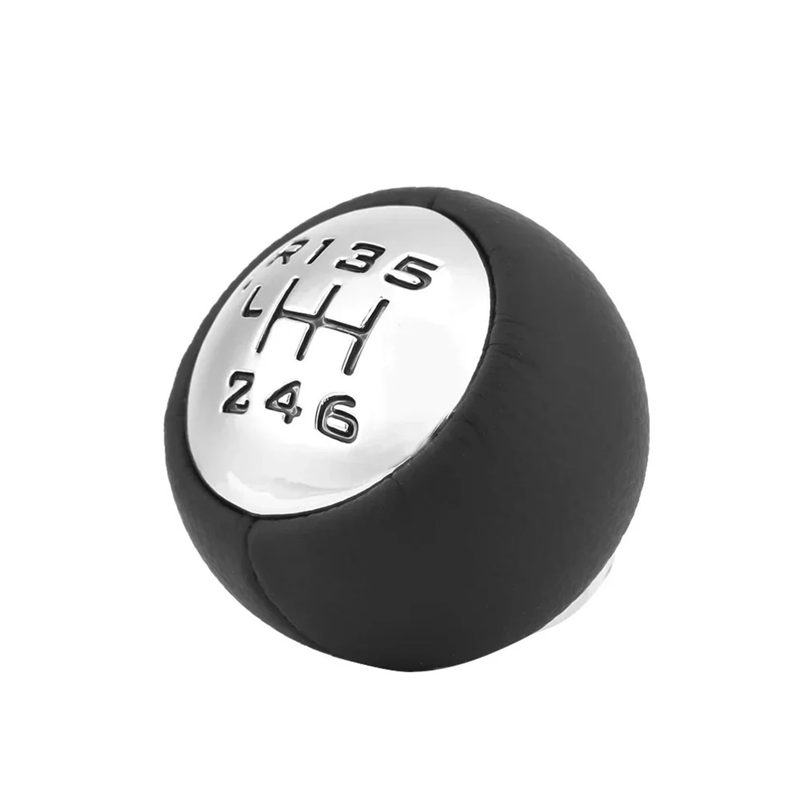 DWTNMEX Gear Shift Knob for Peugeot 307 308 3008 407 5008 807 Car 6 Speed Gear Shift Lever Knob Head