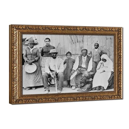 Toile Harriet Tubman et Chemin de fer Souterrain pour Déco Salon