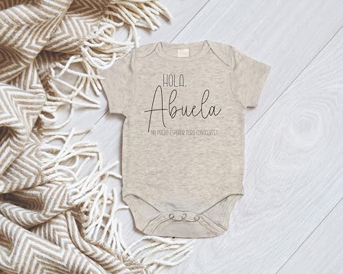 Hola Abuela - Spanish Pregnancy Announcement For Grandma4
