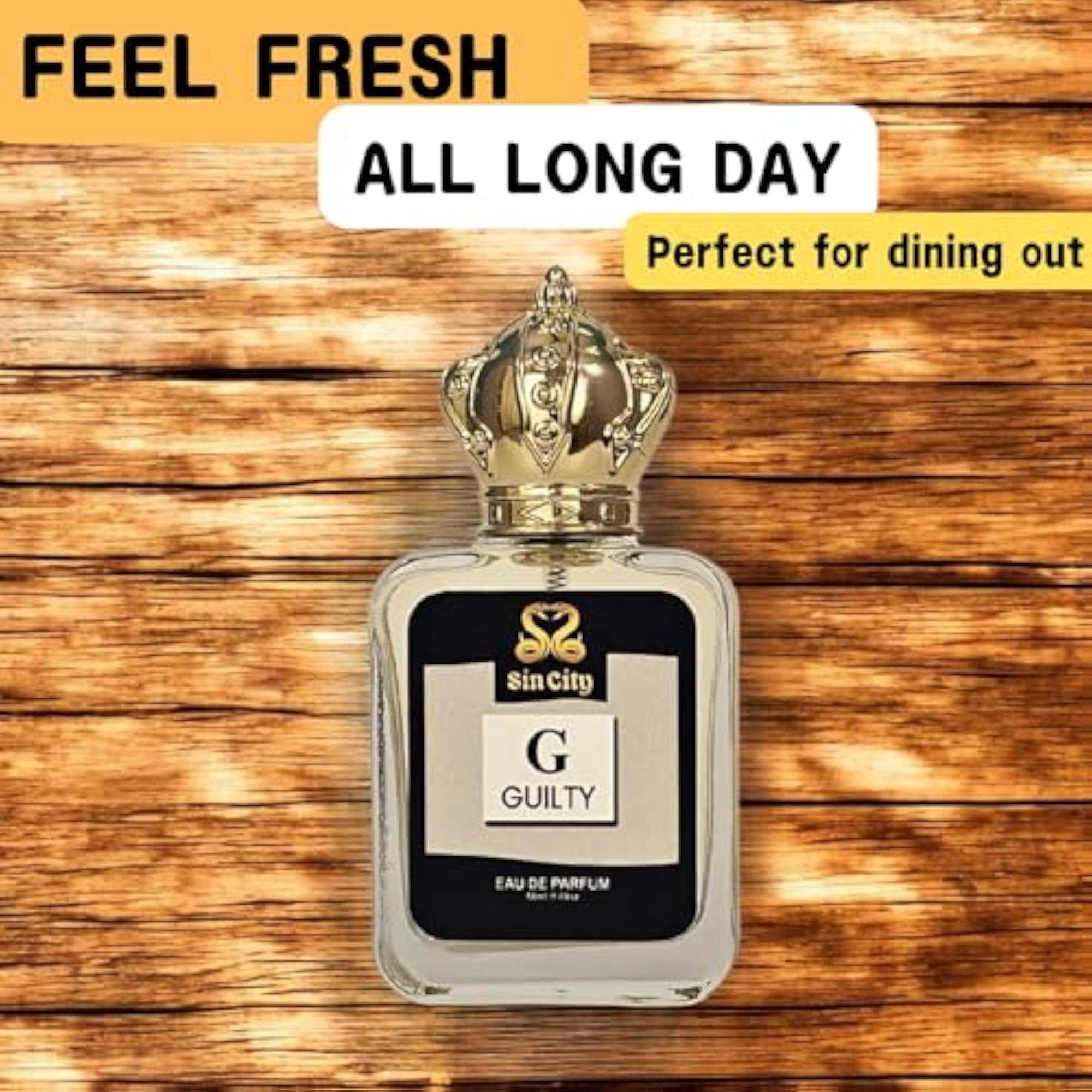 Guilty Perfume for Men, Long-Lasting Luxury Fragrance