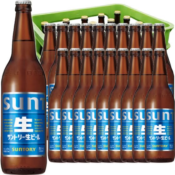 Amazon.co.jp: Suntory Draft Beer Large Bottle, 21.8 fl oz (633 ml