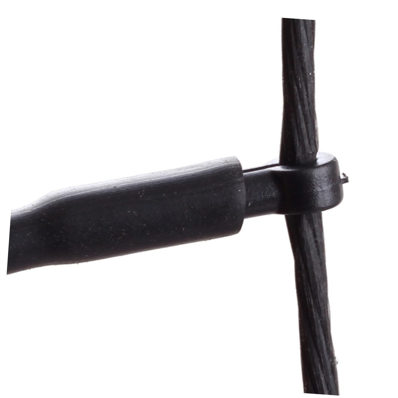 OHPHCALL 2Pcs String Separator Peep Holder Durable Bow Accessories for Easy Installation Portable Bow Tool for Target Shooting Black