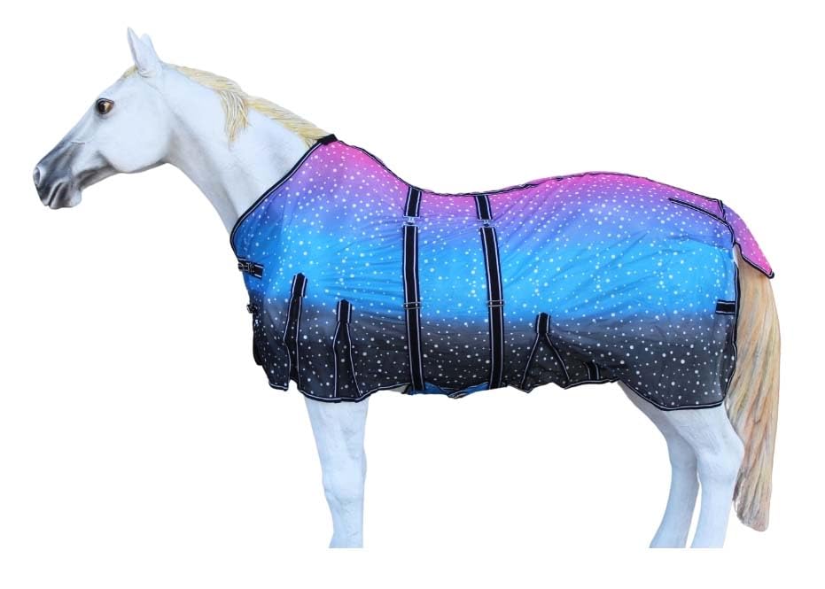 Image of 80 inch Horse Mesh Lightweight Breathable Summer Spring Sheet Bellyband 73437