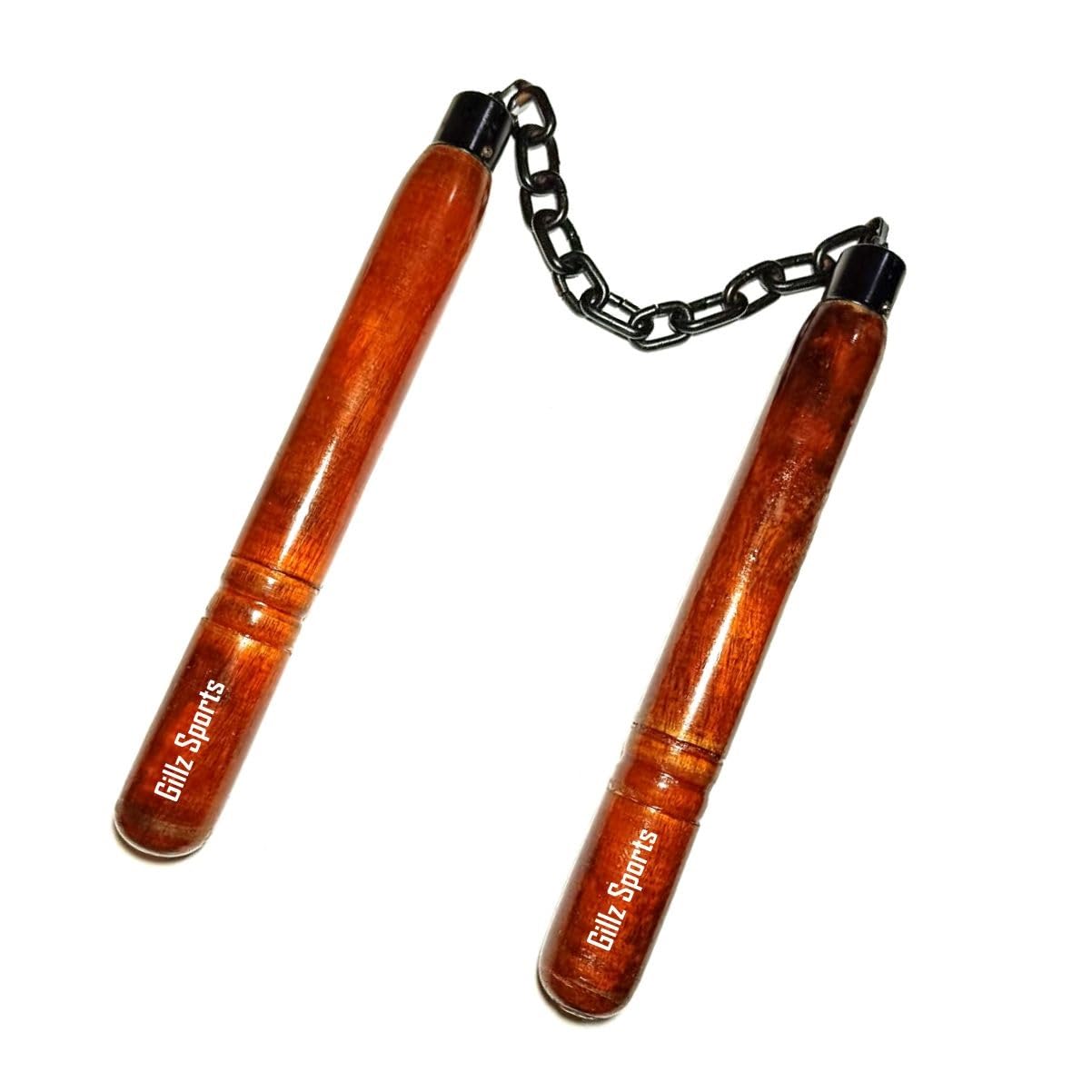Gillz Sports Wooden Nunchaku for Martial Arts Equipment for Training and Self-Defense - Brown (B0CKHWWVF7) Amazon Price History, Amazon Price Tracker