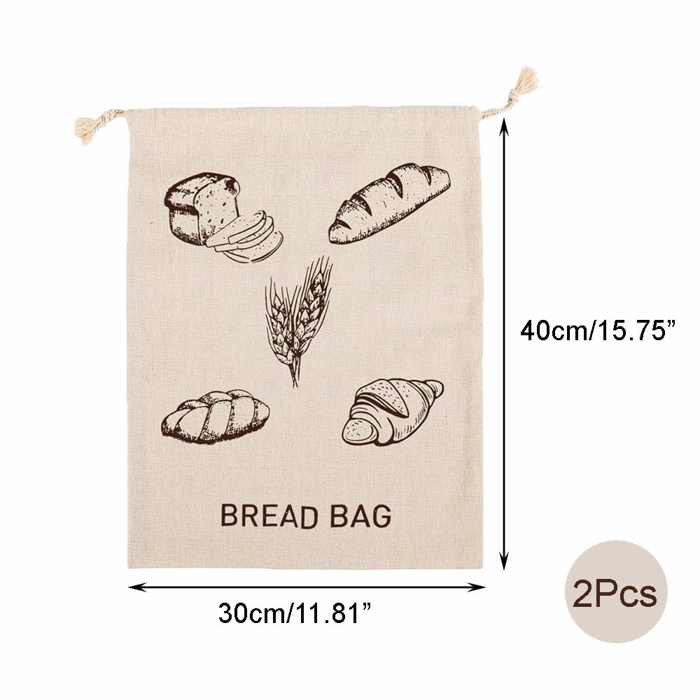 LSRVNM 3 PCS Bread Bags - Image 2