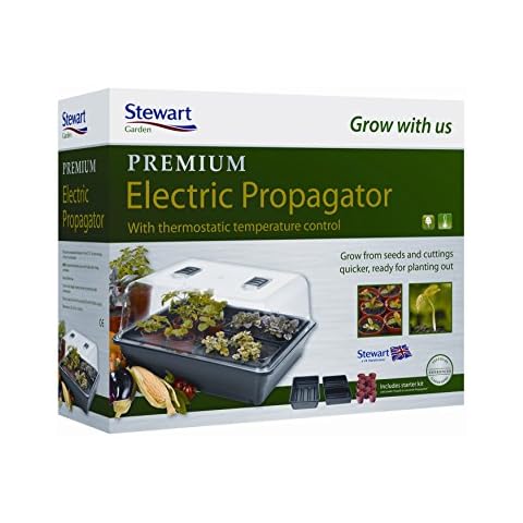Stewart Plastic Garden Outdoor 52cm Thermostatic Control Heat and Grow Electric Propagators 2598005 Cover