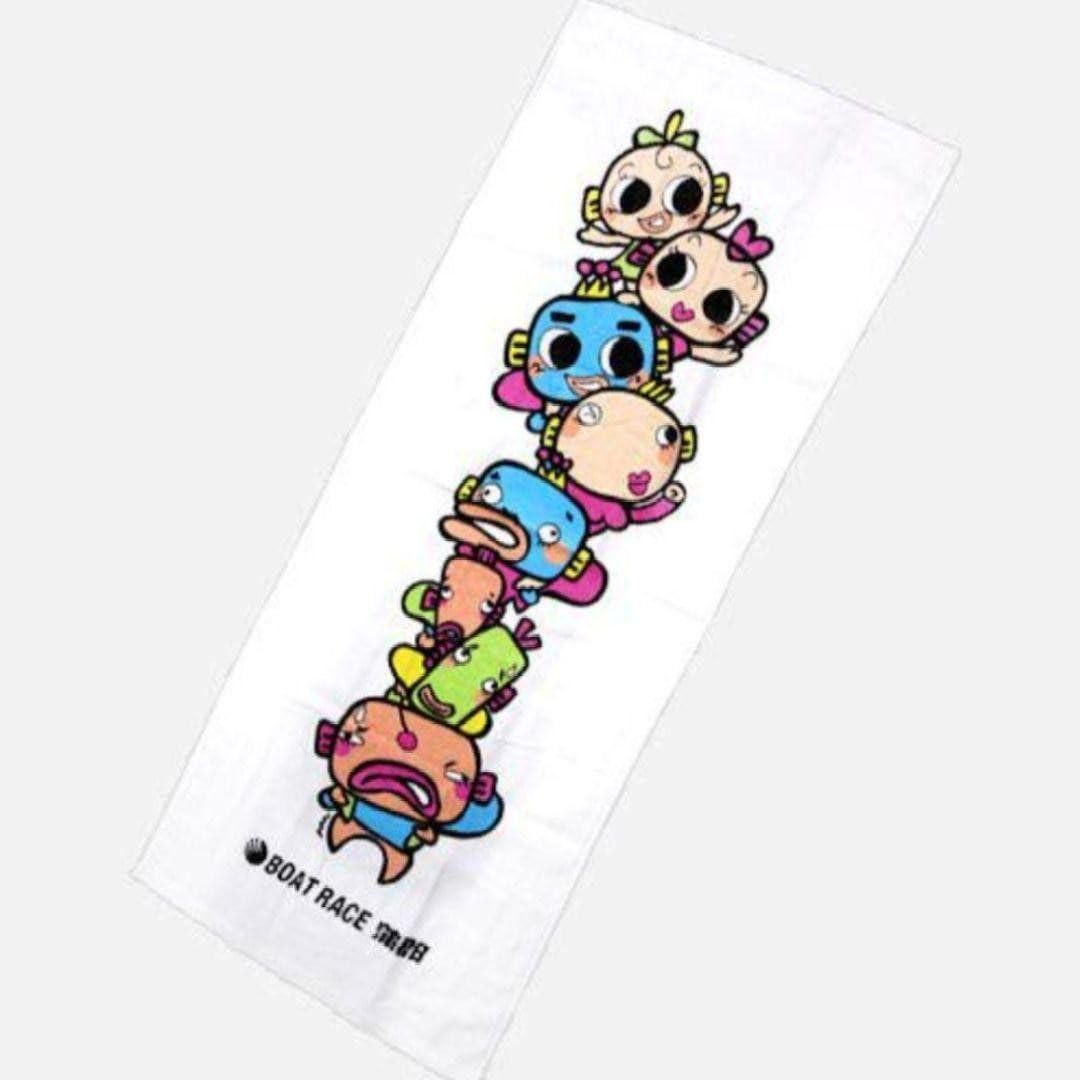 Amazon.co.jp: ボートレース蒲郡 蒲郡競艇場 タオル フェイス