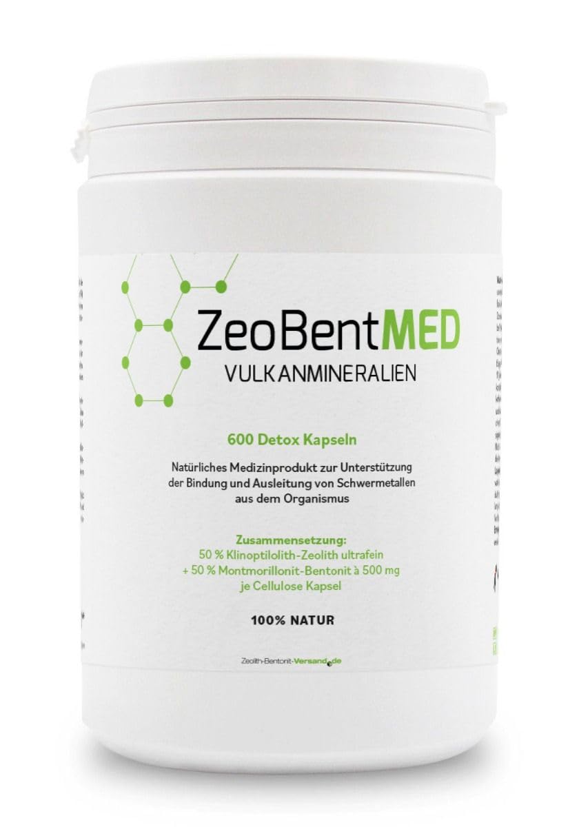 ZeoBent MED 600 Detox-Capsule, Dispositivo medico CE