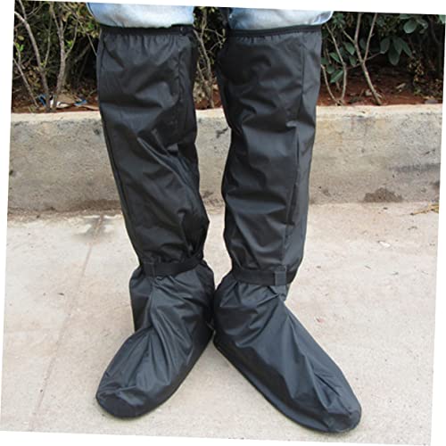 Cubrebotas para hombre, niños y niñas, overshoes con cierre, antideslizantes, portátiles y fáciles de usar miniatura 6