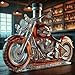 Imagen de Botella decantadora de vidrio con forma de motocicleta