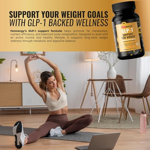 GLP-1 Support Probiotic Supplement for Weight Loss - Daily GLP1 Support with Berberine for Women to Support Metabolism Gut Wellness Boost Fat Burn - Natural Oral Probiotics - Image 4