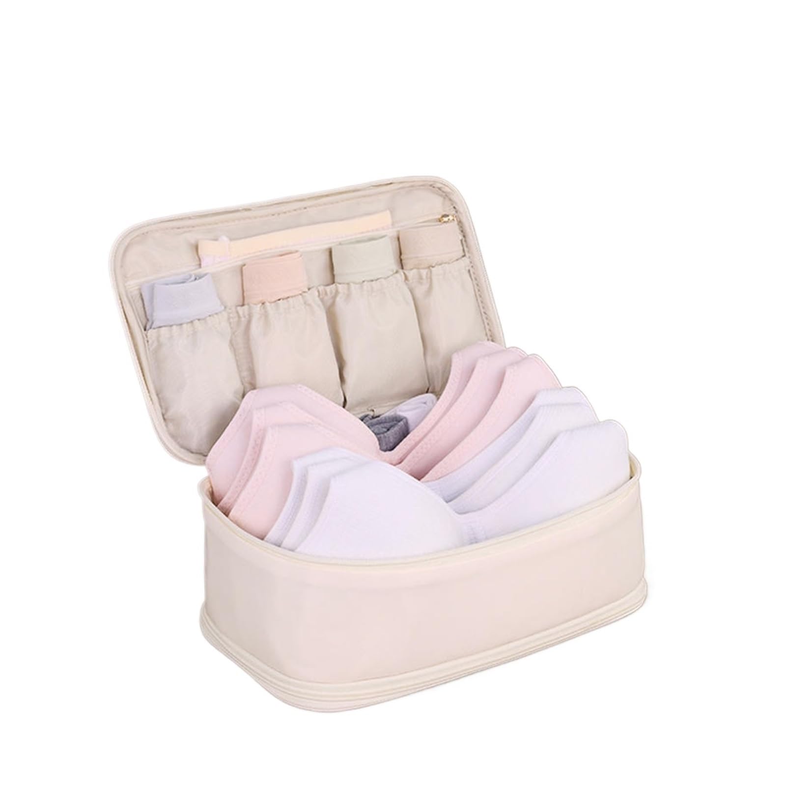 Organizer Per Biancheria Intima Da Viaggio Borsa da viaggio, collant intimo portatile, borsa for l'organizzazione dei calzini, borsa for bagagli di grande capacità a doppio strato