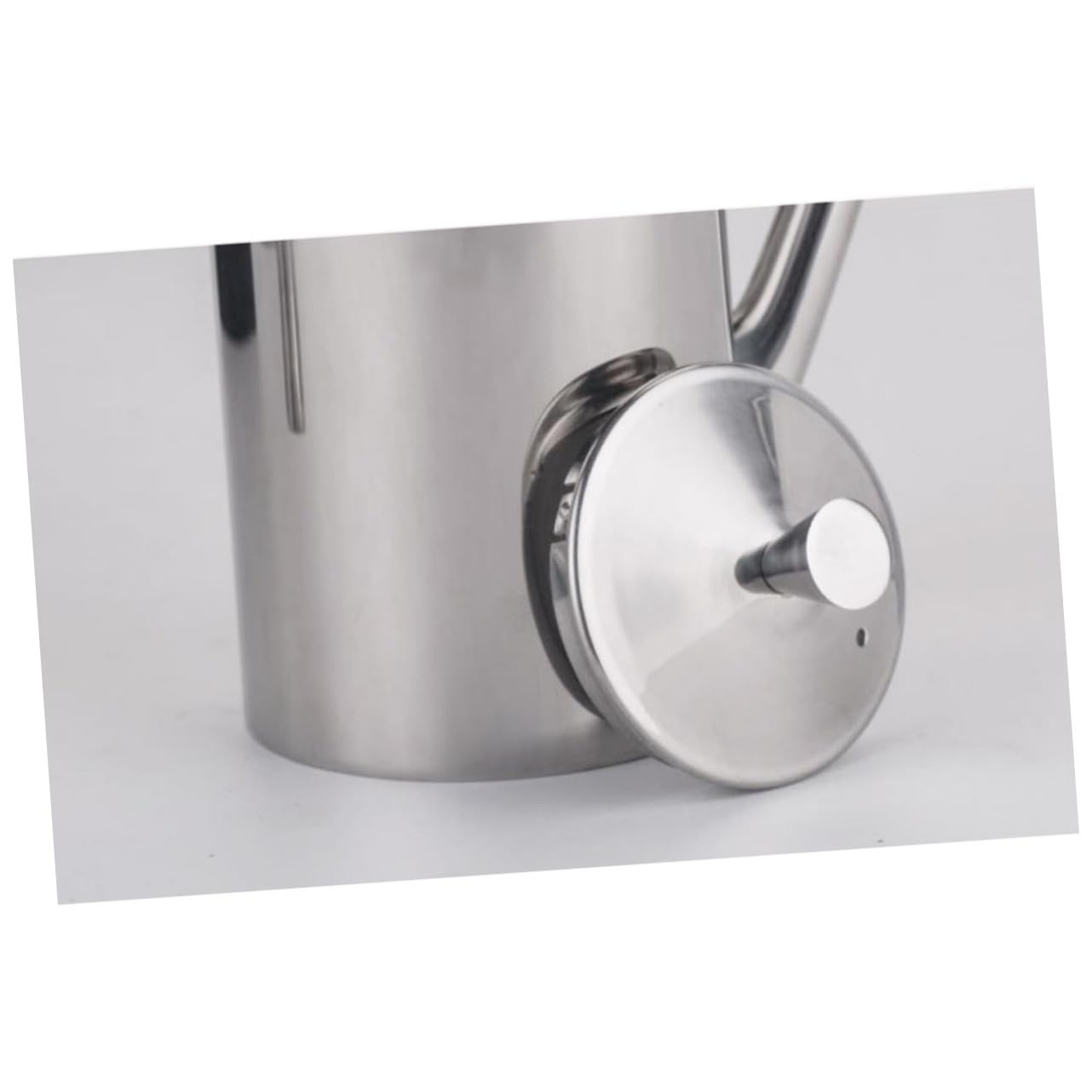 UKCOCO Dispensador de Aceite de Acero Inoxidable Botella Antigoteo con Tapa Control Preciso de Líquidos para Cocina y Restaurante Contenedor Seguro para Vinagre y Salsa