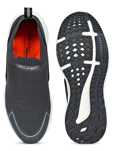 Image of Allen Cooper Training,Atheletic,Gym,Sports Comfortable Extra Max Cusion with Memory Foam Insole,Anti Skid Tech Grip Walking Shoes for Men(650|Color Options- Black,White,Grey /Olive /Size-6,7,8,9,10)