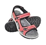  Zerimar Sandali da Donna in Pelle Naturale  Sandali da Passeggio  Scarpe Sportive da Donna  Sandali da Trekking in Pelle  Sandali da Trekking in Pelle  Colore Rosso Taglia 39