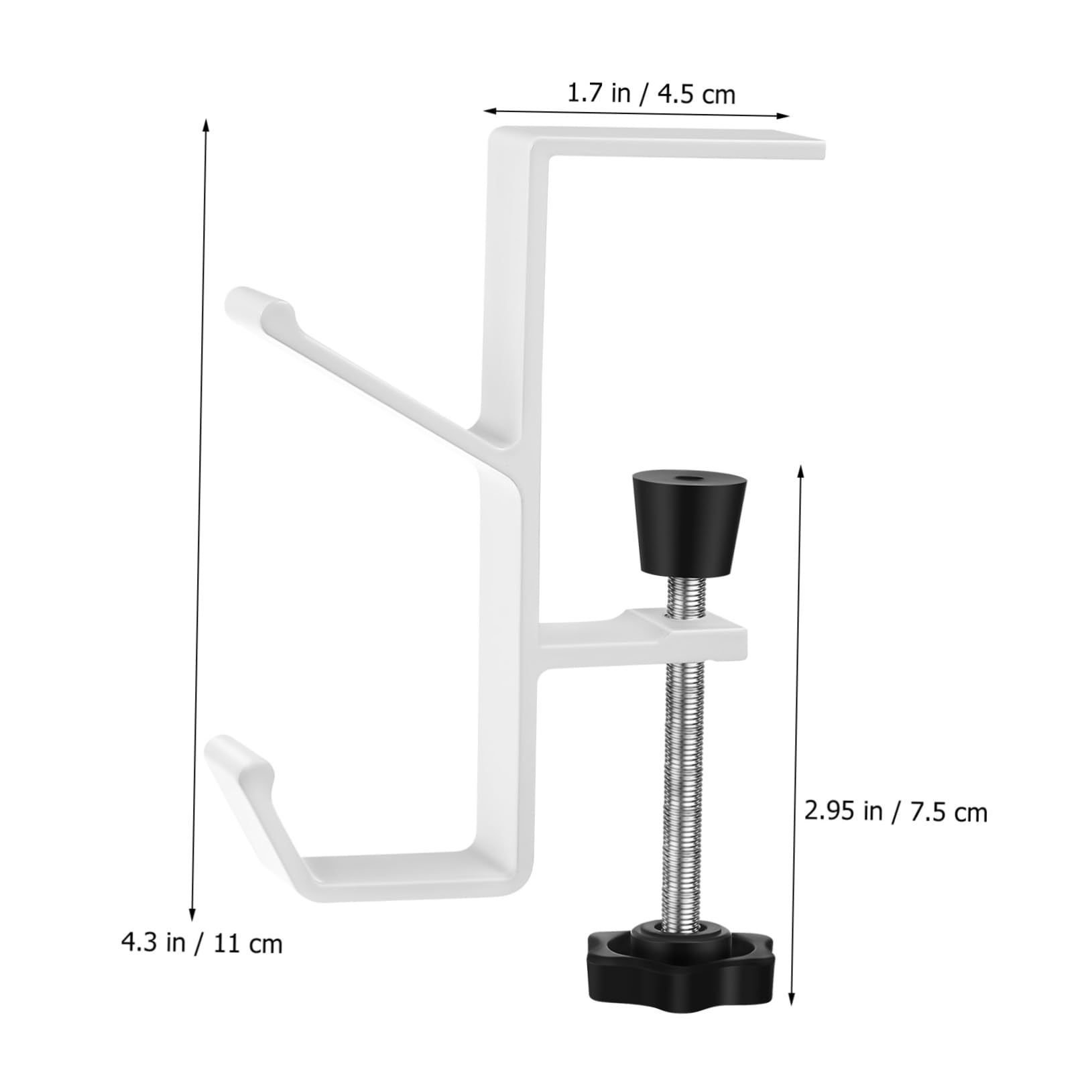 TOGEVAL Purse Hanger for Hook for Bag Sturdy Table Purse Hook Easy Install for Table