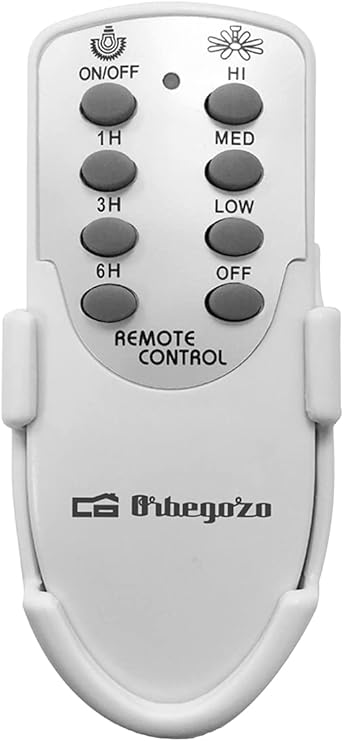 Orbegozo Cp 501 Ventilador De Techo Con Luz Y Mando A Distancia 6 Aspas 1 Cm De Diametro Potencia De 65 W 3 Velocidades Orbegozo Amazon Es Hogar Y Cocina