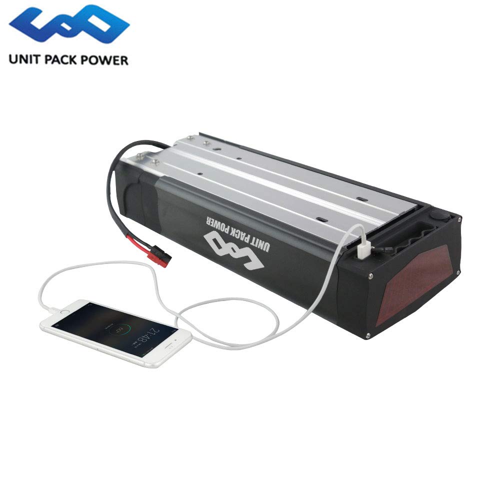Unit Pack Power Akumulator 48 V 20 Ah – akumulator do roweru elektrycznego, do rowerów elektrycznych 500 W, 750 W, 1000 W, akumulator do roweru elektrycznego, do bagażnika samochodowego typu Ba-fang