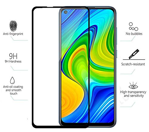 Image of DD SON Premium HD+ Tempered Glass Screen Protector Guard Compatible For Redmi Note 9 /Mi 10X | Edge to Edge Coverage With Easy installation kit for Smartphone