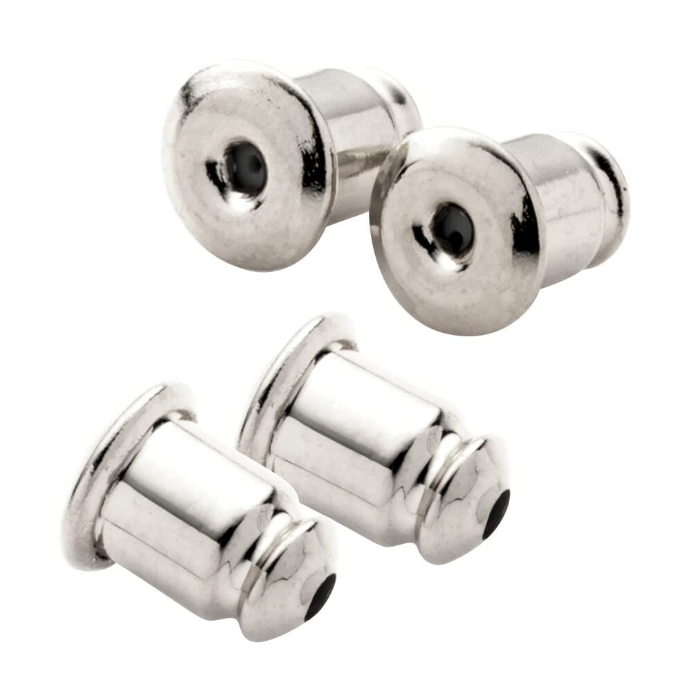 [Ｃｒｅａｍ ｄｏｔ．] クリームドット ピアス レディース 人気 18kコーティング キャッチ 落ちない 両耳用 2セット キャッチ 外れにくい メンズ シンプル 【シルバー×ワンサイズ】