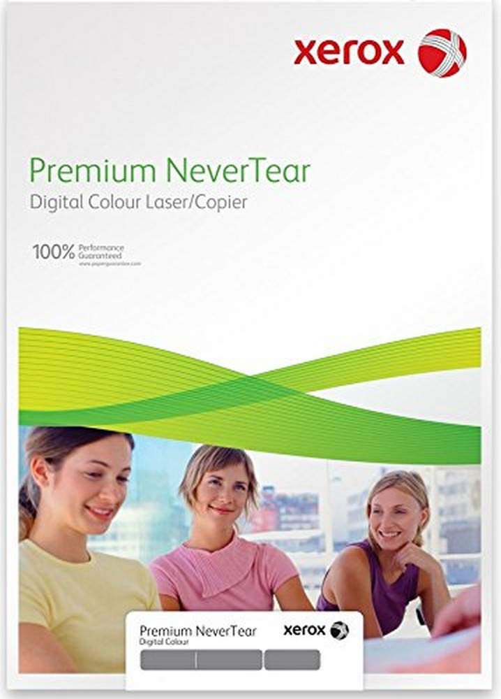 Xerox 69354 A3 297 x 420 mm Prem NeverTear Glass Paper - Clear (Pack of 50)