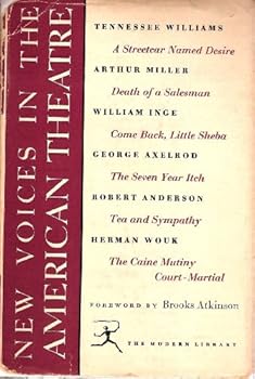 Hardcover New Voices in the American Theatre (Modern Library, 258.3) Book