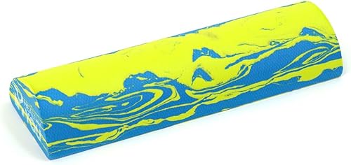 Rodillo de terapia física de espuma suavemedia de baja densidad (18" medio redondo)