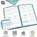 Boxclever Press Food Journal for a Healthier Lifestyle. Food Diary and Food Journal Log Book. Portable Daily Planner to Use with Weight Watchers, Diets or Personal Training Plans. (Turquoise Bloom)