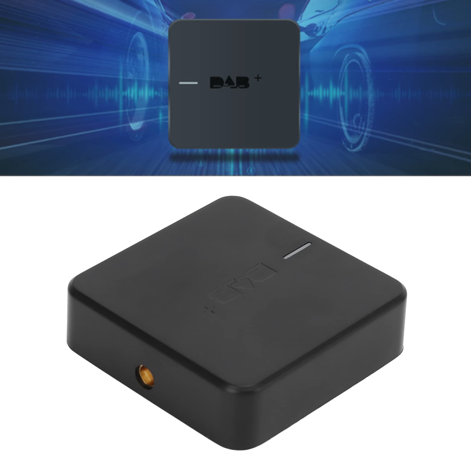 Adapter do odbiornika radiowego Universal Car Digital DAB Box z portem typu C dla systemu Android 5.1 Nawigacja samochodowa Wysokiej jakości materiał ABS Kompaktowy rozmiar Łatwa