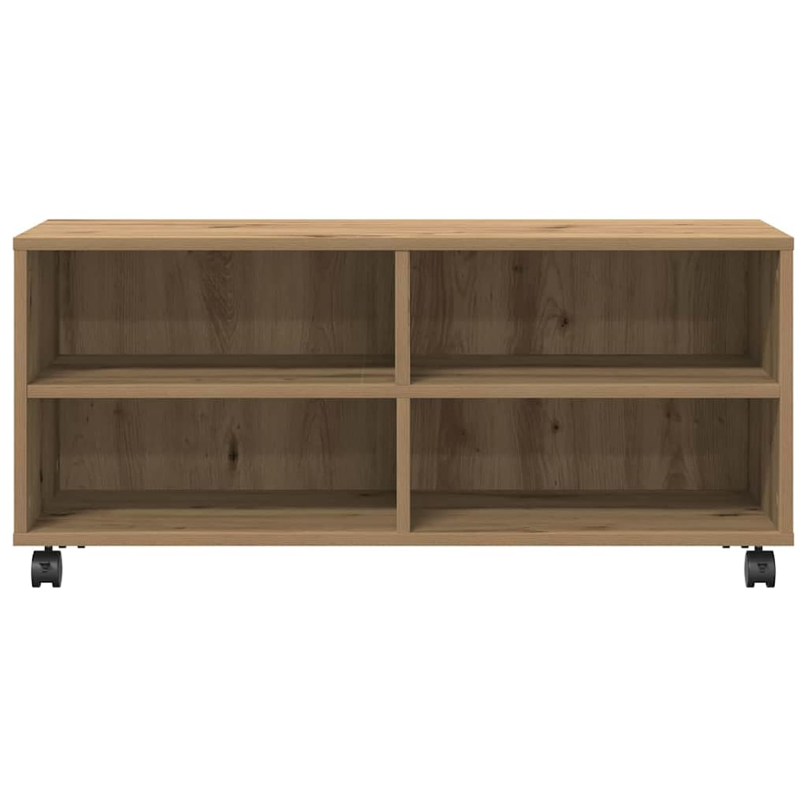 Gecheer TV-Schränk Braun 90 x 35 x 35 cm Holzwerkstoff, Fernsehschrank Fernsehtisch TV-Lowboard für Wohnzimmer Home-Cinema Gamerzimmer861980