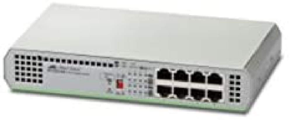 Allied Telesis AT-GS910/8-50 Unmanaged Gigabit Ethernet (10/100/1000) Grey