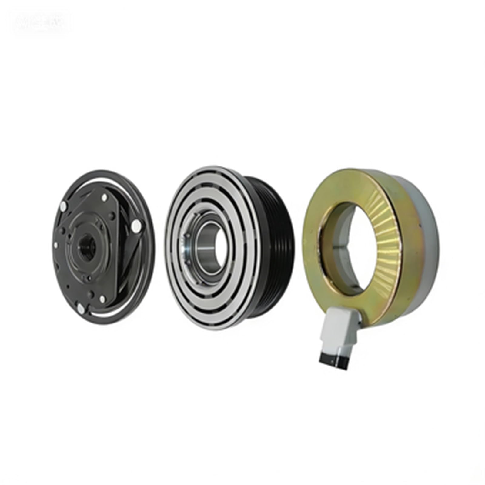 Lfjqfqr One Color 730213 Ac A/C Air Conditioning Compressor Magnetic Clutch Pulley Pv6 V5