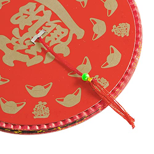 Mygift Traditional Chinese Paper Lantern Lamp, Hanging Party Festival Lantern Decorations, New Year Decor, Set Of 10 #TOP6