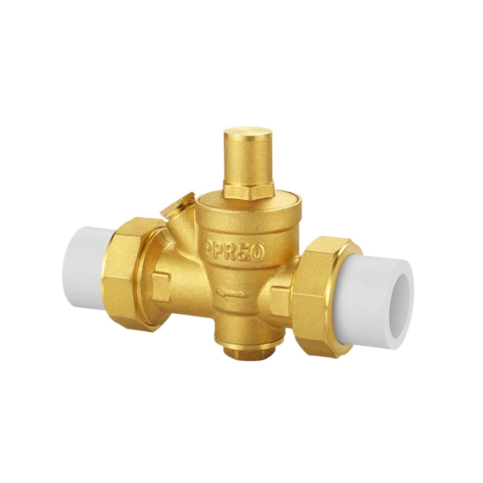 Válvula de control Válvula reductora de presión, purificador de agua de tipo ajustable de latón, válvula Reguladora de calentador de agua, tubería de agua del grifo de fusión en caliente para un contr