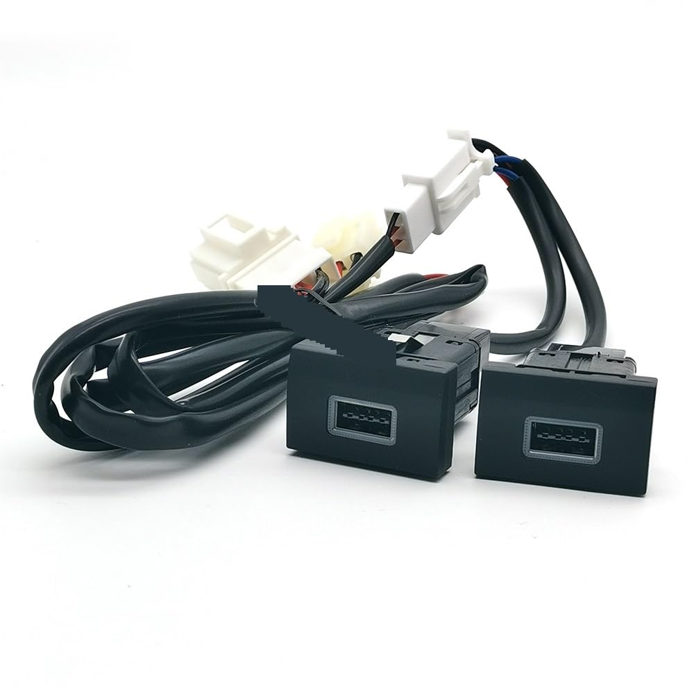 Double chargeur de voiture 12V/24V, prise d'interface USB, chargement automatique téléphone, adapté pour VW et POLO 11-13