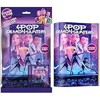 Álbum KPOP DEMON HUNTERS con 2 Fundas + Póster de Regalo, Pack