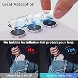 imluckies 3 Pack Camera Lens Proetctor Compatible with Samsung Galaxy S24 / S23 / S23 Plus Tempered Glass, 9H Hardness & Ultra HD, Anti-Scratch, Easy to Install for S23+ [Not for S24+] - Clear - Image 5