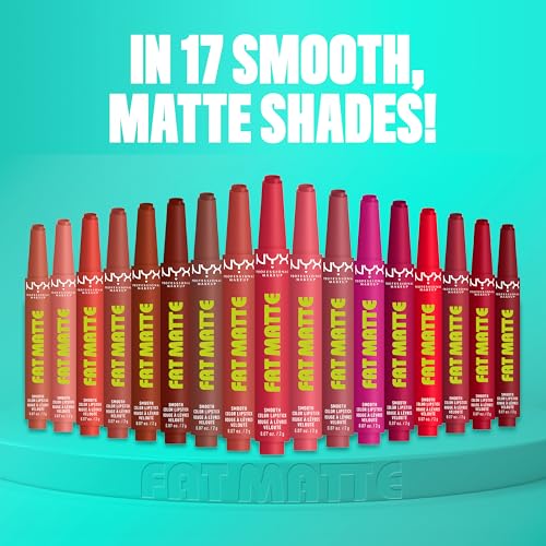 NYX PROFESSIONAL MAKEUP Fat Matte Lipstick, Pigmented, Smoothing, & Non-Drying Lip Crayon, Long Lasting Lip Makeup, Vegan & Cruelty Free - Beary Nude (Warm Brown) - image 7