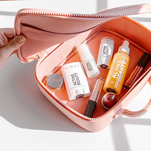 Lique Cosmetics Shimmer Lip Plumper, Infused With Peppermint Oil & Vitamin E For Nourishing, Enhanced Lips, High Shine, Reduces Fine Lines, Pillow Talk, 0.22 Fl Oz. #TOP4